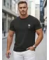 Herren-T-Shirt DSTREET NX5126R-BK SCHWARZ