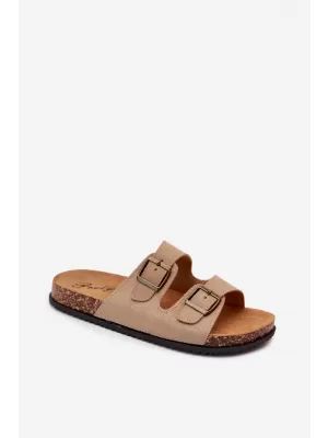 Herrenhausschuhe BOTO 56302-11 KHAKI