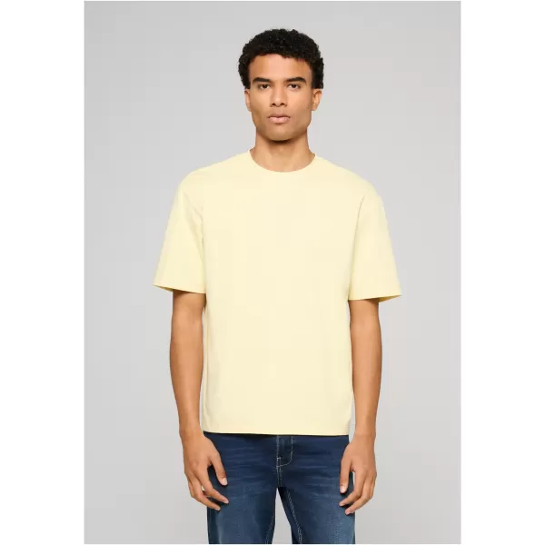  Herren-T-Shirt URBAN CLASSICS TB7169 HELLGELB 