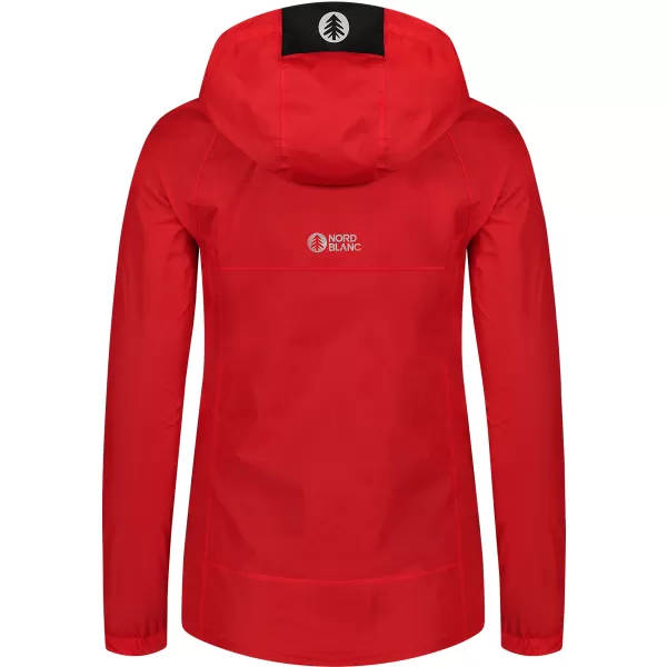  Wasserdichte Damenjacke NORDBLANC ELDER NBSJL8318 ROT 
