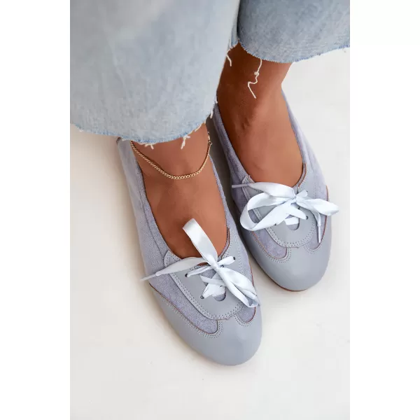  Ballerinas für Damen BOTO 8531 BLAU 