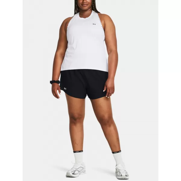  Damen-Shorts UNDER ARMOUR UA FLY BY 3'' SHORTS 1382853-001 SCHWARZ 
