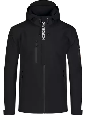 Wasserdichte Herrenjacke NORDBLANC FORTRESS NBSJM8312 SCHWARZ