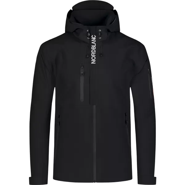  Wasserdichte Herrenjacke NORDBLANC FORTRESS NBSJM8312 SCHWARZ 