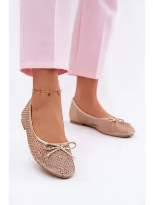 Ballerinas für Damen VINCEZA 62270 BEIGE