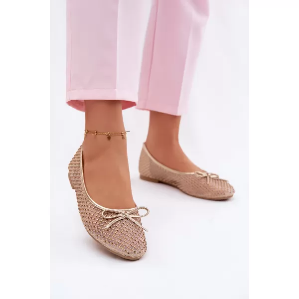  Ballerinas für Damen VINCEZA 62270 BEIGE 
