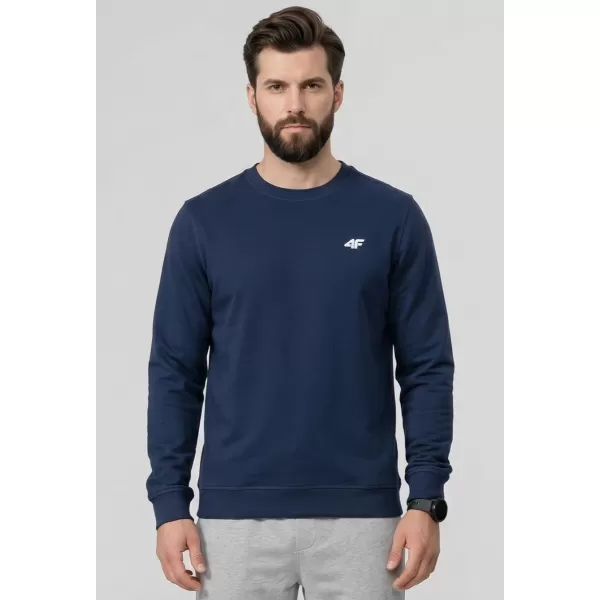  Herren-Sweatshirt 4F WMM00TSWSM1768 GEWOHNHEITEN 