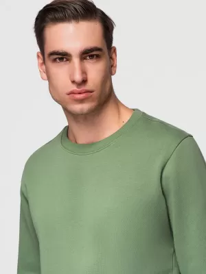 Herren-Sweatshirt OMBRE OM-SSBN-0271 GRÜN