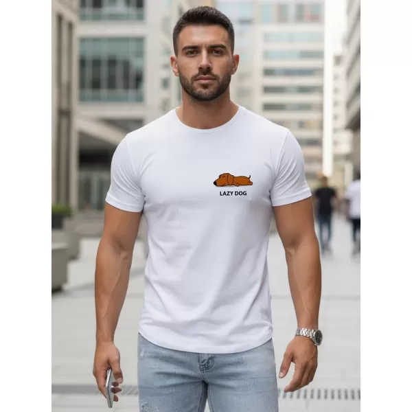  Herren-T-Shirt DSTREET NX5096R-WH WEIß 