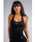 Neckholder-Top mit integriertem BH NEBBIA PRIMAL 863 SCHWARZ
