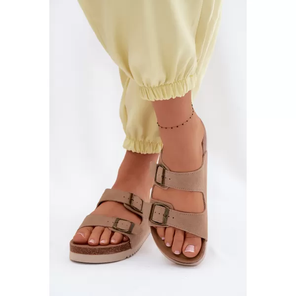  Damenhausschuhe BOTO 2832 KHAKI 