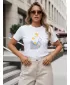 Damen-T-Shirt DSTREET NX8023RY-WH WEIß