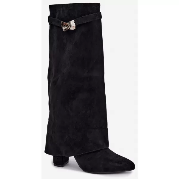  Damenstiefel BOTO CLS-657 SCHWARZE MATTE 