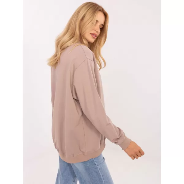  Damen-Sweatshirt BASIC FEEL GOOD RV-BL-5185.79P DUNKELBEIGE 