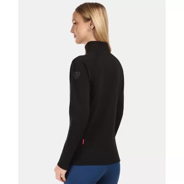  Fleece-Sweatshirt für Damen KILPI MONTALE-W 1L0204KI SCHWARZ 