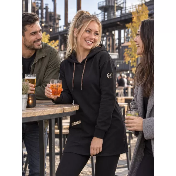  Damen-Sweatshirt ALTISPORT IVIE SCHWARZ 