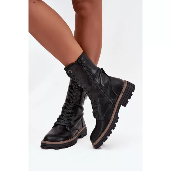  Damenschuhe BOTO ASA259-10 SCHWARZ MATT 