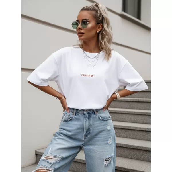  Damen-T-Shirt DSTREET NX9505RY-WH-O WEIß 