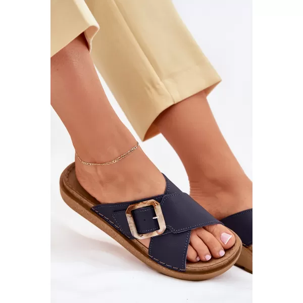  Damenhausschuhe INBLU ED0003IU BLAU 
