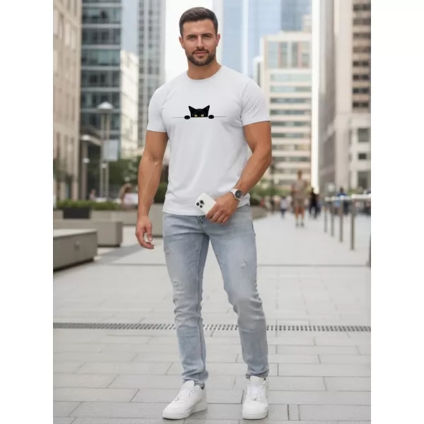  Herren-T-Shirt DSTREET NX5102R-WH WEIß 