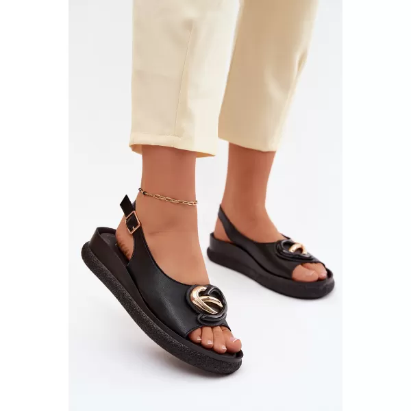  Damensandalen S.BARSKI KV61-6047 SCHWARZ 