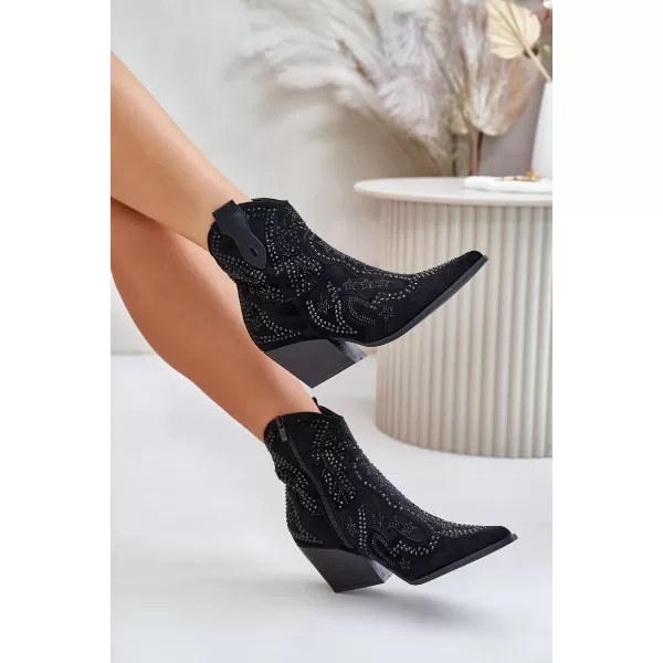  Damenschuhe mit Absatz BOTO 9676A SCHWARZ 