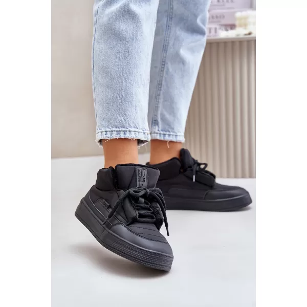  Schneemänner für Frauen BIG STAR SHOES OO274A530 SCHWARZ 