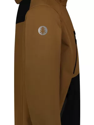 Wasserdichte Herrenjacke NORDBLANC OVERLOOK NBSSM8315 BRAUN