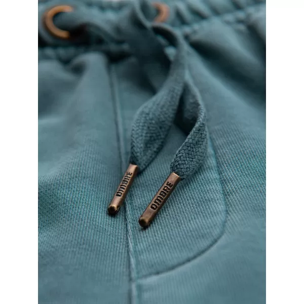  Herren-Shorts OMBRE Z126 MARINEBLAU/TÜRKIS 