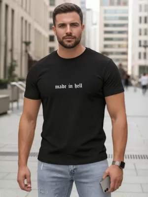 Herren-T-Shirt DSTREET NX5106R-BK SCHWARZ