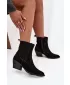 Damen-Stiefeletten BOTO 6350 SCHWARZ