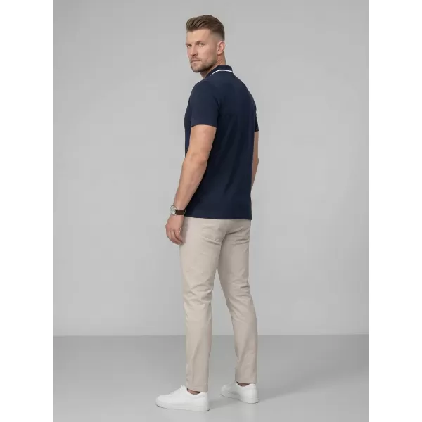 Herren-T-Shirt mit Kragen 4F WMM00TPTSM0773 GEWOHNHEITEN 