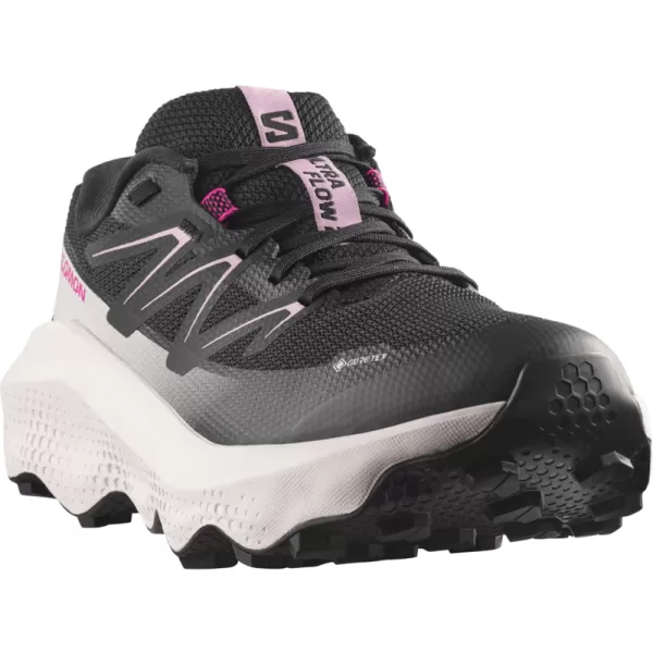  Damenschuhe SALOMON ULTRA FLOW 2 GORE-TEX L49299500 SCHWARZ/MORGENROSA/VANILLEEIS 