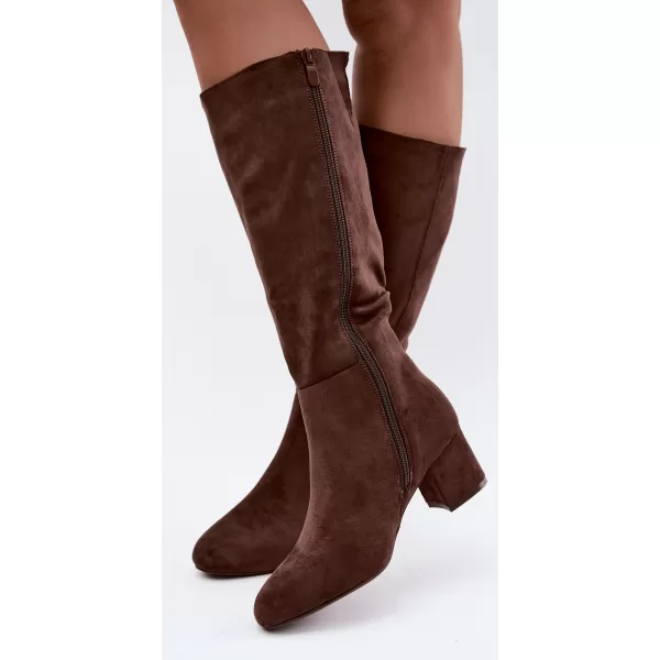  Damenstiefel S.BARSKI HY62-8131 BRAUN 