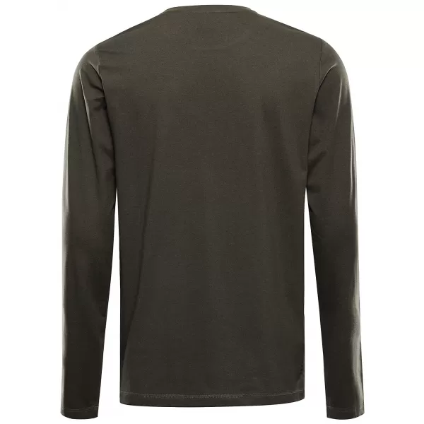  Schnelltrocknendes Herren-T-Shirt ALPINE PRO LOUS EFEUGRÜN 