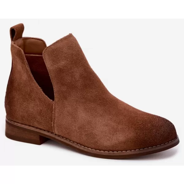  Damen-Stiefeletten VINCEZA 133142 BRAUN 