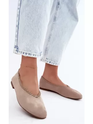 Ballerinas für Damen BOTO 9897 KHAKI