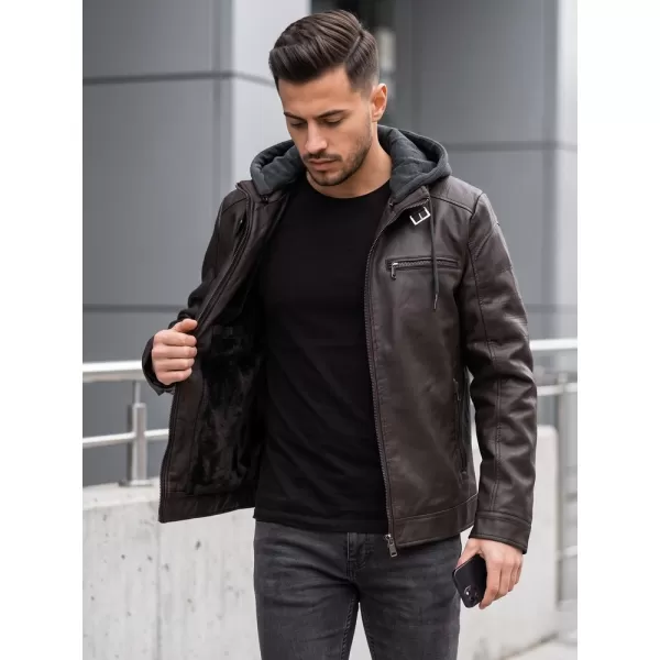  Herrenjacke DSTREET TX5148 BRAUN 