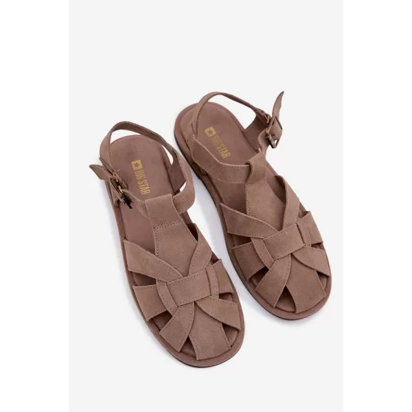  Damensandalen BIG STAR SHOES TT274250 BEIGE 