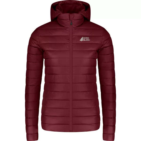  Steppjacke für Damen NORDBLANC NIMBUS WJL8395 BURGUND 