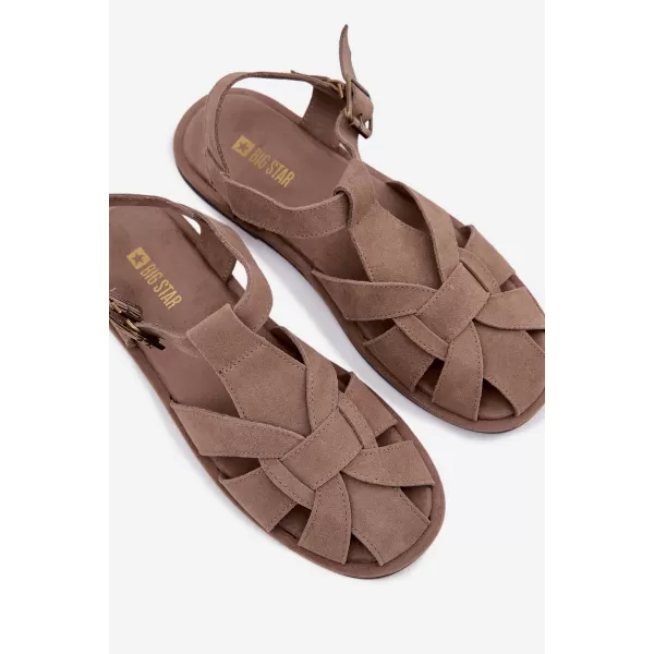  Damensandalen BIG STAR SHOES TT274250 BEIGE 