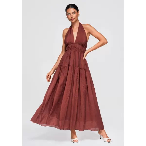  Kleid OMBRE OW-DLR-E0001 BRAUN 