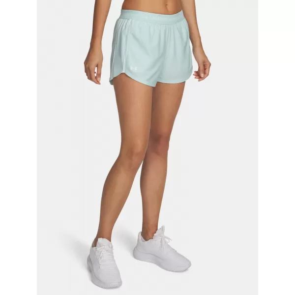  Damen-Shorts UNDER ARMOUR TECH PLAY UP SHORTS 1389882-703 GRÜN 