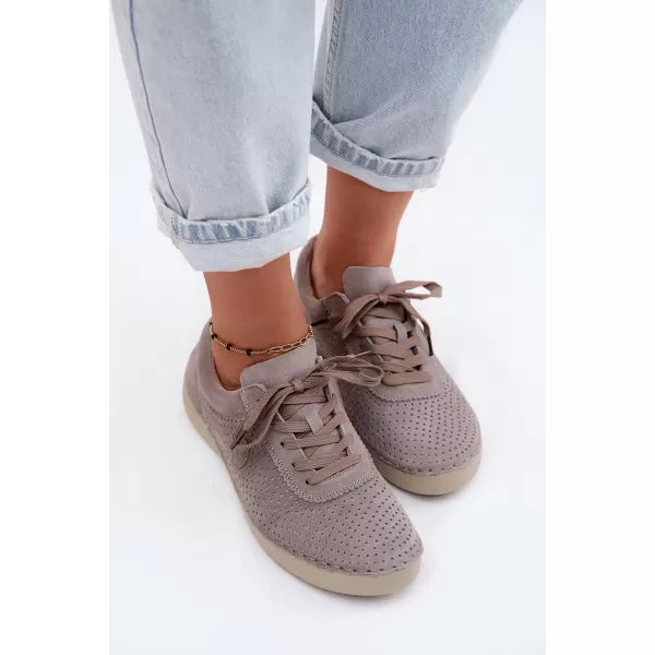  Damen-Stiefeletten BOTO 26PB18-121 TAUPE 