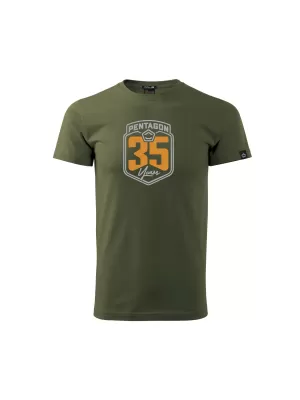 Herren-T-Shirt PENTAGON PRIME T-SHIRT ANNIVERSARY K09061-AN GRÜN