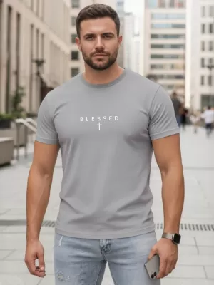 Herren-T-Shirt DSTREET NX5124R-SL HELLGRAU