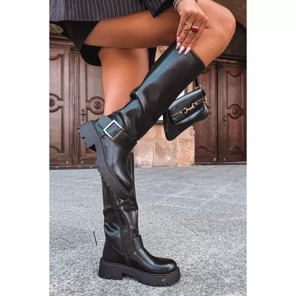  Damenstiefel BOTO C-387 SCHWARZ 