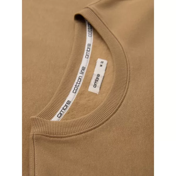  Herren-Sweatshirt OMBRE OM-SSBN-0271 BRAUN 