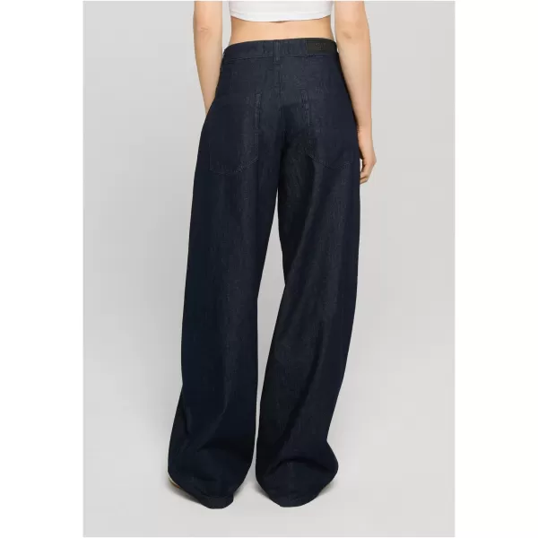  Damenhosen URBAN CLASSICS TB8296 BLAU GESPÜLT GEWASCHEN 