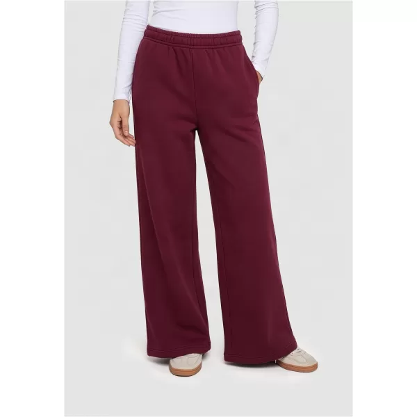  Damen-Jogginghose URBAN CLASSICS TB8169-00606 BURGUND 